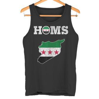 Homs Syria Free Syria Flag Syrian Tank Top - Geschenkecke