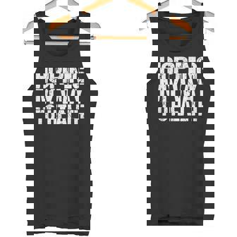 Hopping My Way To Health Tank Top - Monsterry