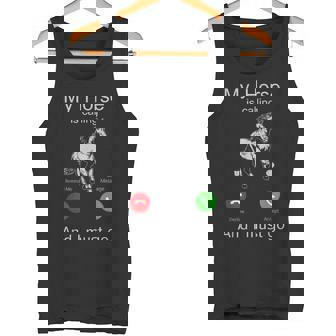 My Horse Is Calling And i Must Go My Horse Is Racing And I Tank Top - Monsterry