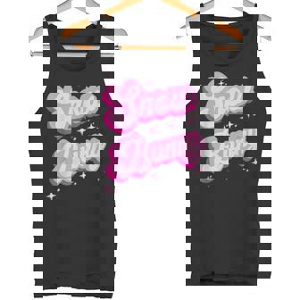Hot Pink Aesthetic Ski Lover Winter Wonderland Snow Bunny Tank Top - Monsterry