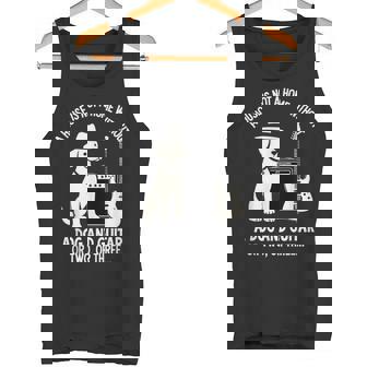 A House Is Not a Home Without a Dog And Guitar Music Lovers Tank Top - Monsterry