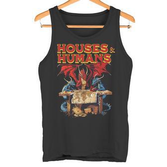 Houses And Humans Gamer Gamingintage Retro 90S Tank Top - Geschenkecke