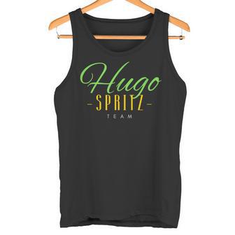 Hugo Spritz Team Elderberry Summer Sparkling Prosecco Cocktail Tank Top - Geschenkecke