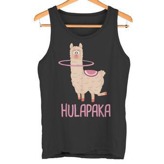 Hulapaka Alpaca Lama Hula Hooping Hoops Hoop Dance Hullern Tank Top - Geschenkecke