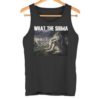 Human By Chance Alpha By Choice Cringe Werewolf Meme Tank Top - Geschenkecke