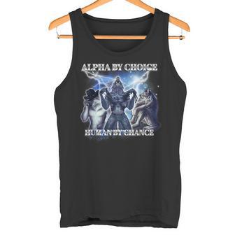 Human By Chance Alpha By Choice Tank Top - Geschenkecke