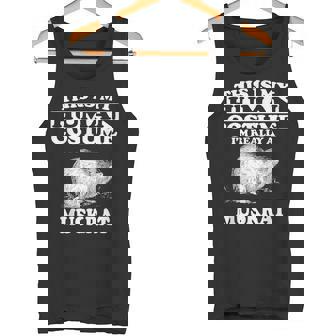 This Is My Human Costume I'm Really A Muskrat Tank Top - Monsterry