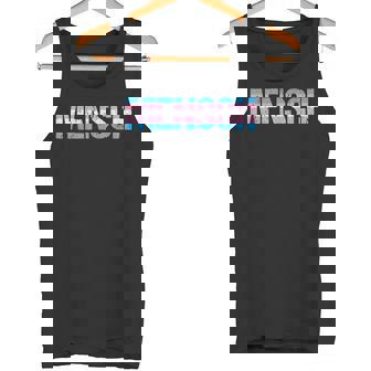 Human Trans Pride LGBTQ LGBT Transgender Transman Tank Top - Monsterry