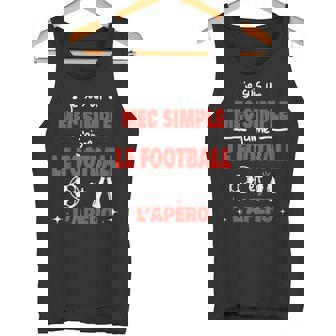 Humour Homme Mec Simple Football Foot Sport Apero Débardeur e - Cadeauxyz