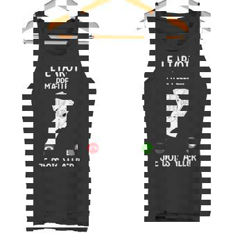 Humour Tarot Aveniroyance Classique Casual Noir Uni-Neck Manche Courte Small Adulte Je Peux Pas J'ai Tarot Débardeur e - Cadeauxyz