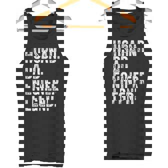 Husband Dad Engineer Legend Para Hombre Camiseta sin mangas - Regaloses
