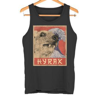 Hyrax Japaneseintage Style Hyrax Meme Tank Top - Geschenkecke