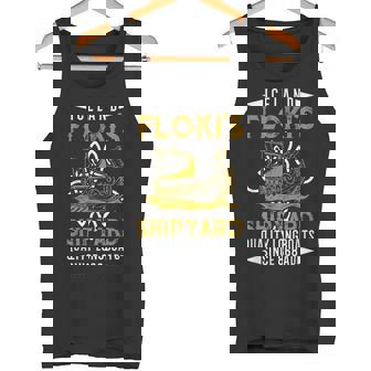 Iceland Floki's Shipyard Nordic Mythology Viking Tank Top - Monsterry