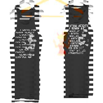 Ich Bin Immer Artig Einzigartig Katastrofee Teufelin Tank Top - Geschenkecke