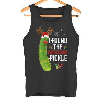 Ich Habe Die Weihnachtsgurke Finden Tank Top - Geschenkecke