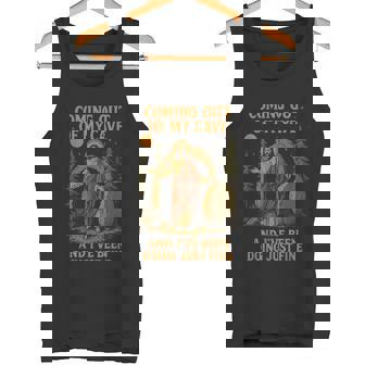 Ich Komme Aus Meiner Höhle Und Es Geht Mir Gut Jesus S Tank Top - Geschenkecke