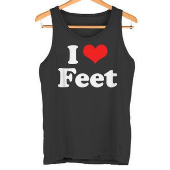 Ich Liebe Füße Ich Liebe Füße Tank Top - Geschenkecke