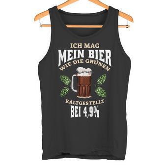 Ich Mag Mein Bier Kaltgestellt Tank Top - Geschenkecke