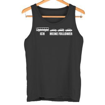 Ich Meine Follower Bus Line Bus Driver S Tank Top - Geschenkecke