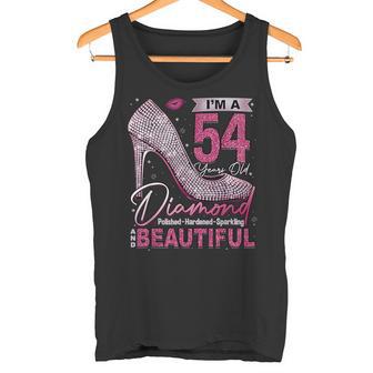 I'm A 54 Years Old Diamond 54 And Fabulous 54th Birthday Tank Top - Monsterry