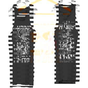 I'm A Hutchings I Don't Stop When I Am Tired I Stop When I'm Done Tank Top - Seseable