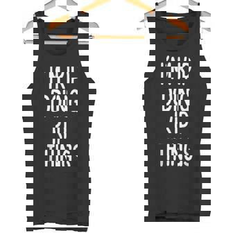 I'm Kip Doing Kip Things First Name Tank Top - Monsterry