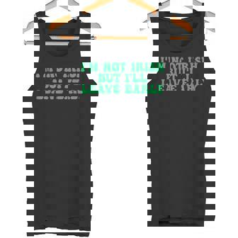 I'm Not Irish But I'Ll Leave Early Tank Top - Monsterry