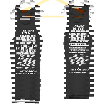 I'm Not Perfect But I Have A Freaking Awesome Wife Tee Tank Top - Monsterry