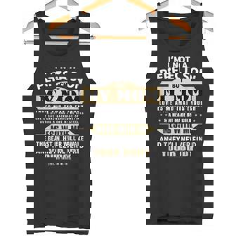I'm Not a Perfect Son But My Mom Loves Me Mother's Day Men Tank Top - Monsterry