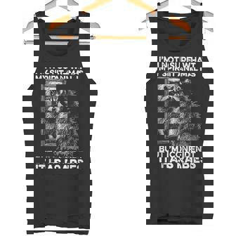 I'm Not Sure What My Spirit Animal It Has Rabies Tank Top Tank Top - Monsterry