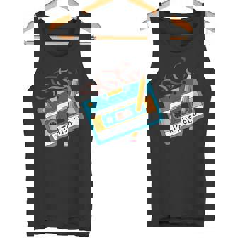 I'm This Old Cassette Tape Pencil 90s 80s Retro Vintage Tank Top - Monsterry