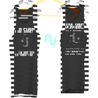 I'M A PLUMBER TALK DOODIE TO ME Tank Top Tank Top - Monsterry