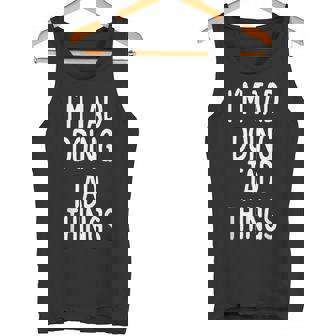 I'm Tad Doing Tad Things First Name Tank Top - Monsterry