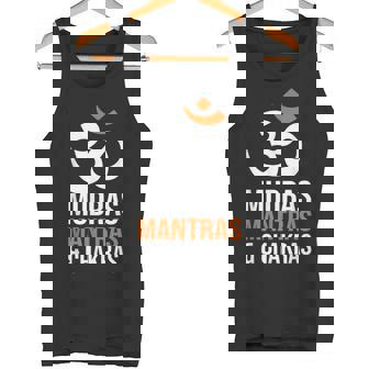 Inspirational Mudras And Mantras And Chakras Artwork Tank Top - Monsterry
