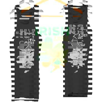 Irish Angel Lucky Charm Pretty Shamrock St Patrick Day Tank Top - Monsterry