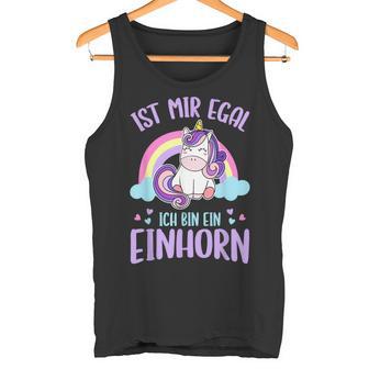 Ist Mir Egal Ich Bin Ein Einhorn Tank Top - Geschenkecke