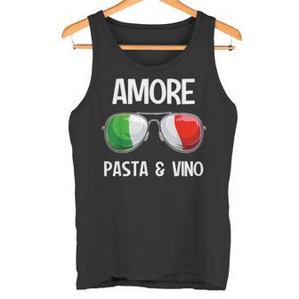 Italia Dialect Italian Amore Pasta &Ino S Tank Top - Geschenkecke