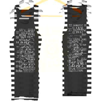 It's A Dawes Thing Dawes Name Tank Top | Mazezy