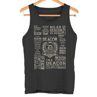 It's A Deacon Thing Deacon Name Tank Top | Mazezy