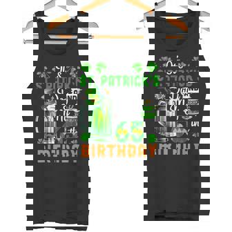 It's St Patrick's Day And 65th Birthday Clovers Beer Lover Tank Top - Monsterry