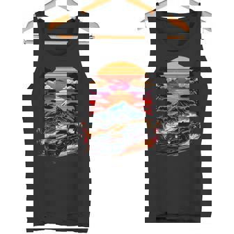 Japanese Car Racing Drifting Lover Racing Cars JDM Legend Tank Top - Monsterry