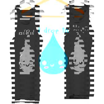 Je M'égoutte Jolie Goutte D'eau Kawaii Débardeur e - Cadeauxyz