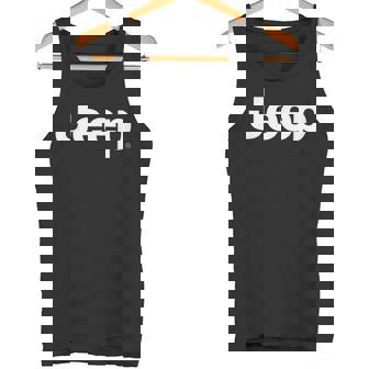 Jeep Classic Text Logo Tank Top - Geschenkecke