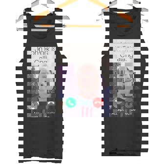 John Pork Is Calling Brainrot Tank Top - Monsterry