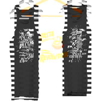 Join The Pasta Party Revolution Pasta Party Tank Top - Monsterry