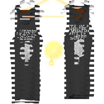 The Juice Is Worth The Squeeze Orange Juice Tank Top - Monsterry