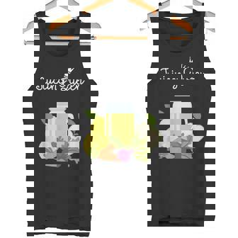 Juicing Queen Green Juice Vegetarian Vegan T Shirt Tank Top - Monsterry