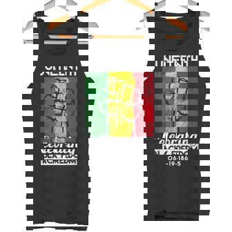 Juneteenth Celebrating Freedom 06-19-1865 Tank Top - Monsterry