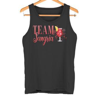 Junggesellinnenabschied Team Sangria Cocktail Für Barkeeper Tank Top - Geschenkecke