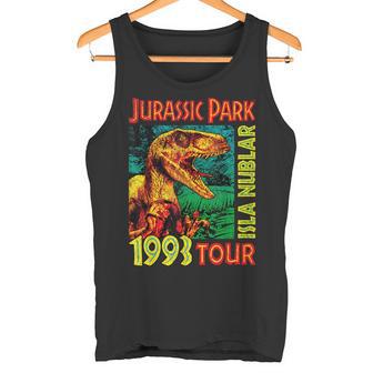 Jusrassic Park Isla Nublar 1993 Tour Poster Tank Top - Geschenkecke